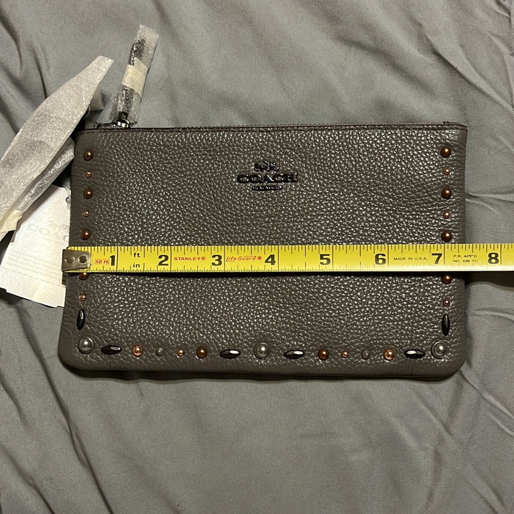 Coach embellished wristlet - Picture 6 of 9